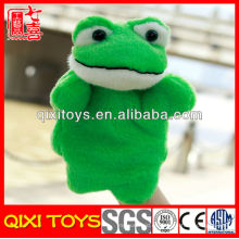 Plush Frog Cheap Hand Puppet para la venta Frog Hand Puppet